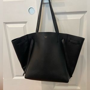 Black Celine Small Cabas Tote